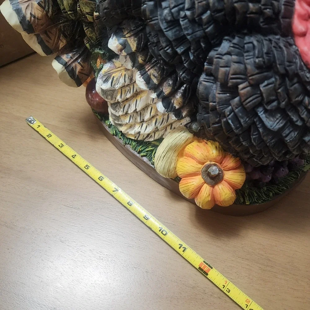Design Toscano Tom The Turkey Resin Sculpture Large 15 Inch